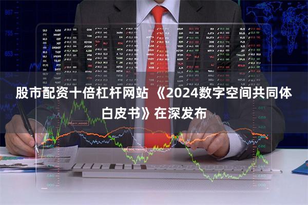 股市配资十倍杠杆网站 《2024数字空间共同体白皮书》在深发布