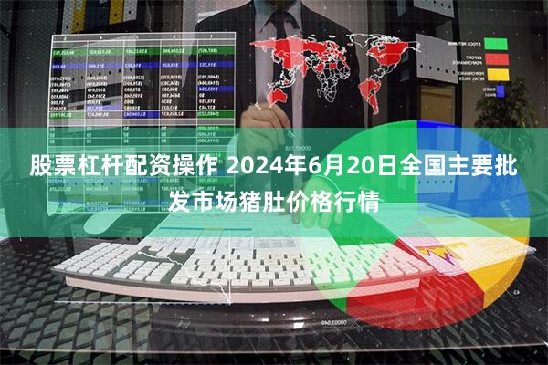 股票杠杆配资操作 2024年6月20日全国主要批发市场猪肚价格行情