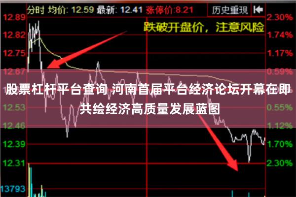 股票杠杆平台查询 河南首届平台经济论坛开幕在即 共绘经济高质量发展蓝图