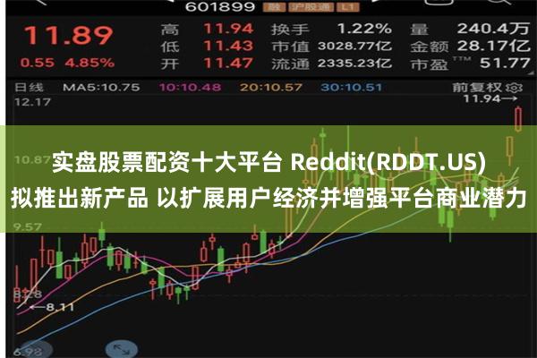 实盘股票配资十大平台 Reddit(RDDT.US)拟推出新产品 以扩展用户经济并增强平台商业潜力