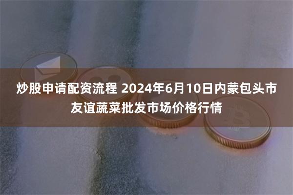 炒股申请配资流程 2024年6月10日内蒙包头市友谊蔬菜批发市场价格行情