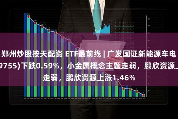 郑州炒股按天配资 ETF最前线 | 广发国证新能源车电池ETF(159755)下跌0.59%，小金属概念主题走弱，鹏欣资源上涨1.46%