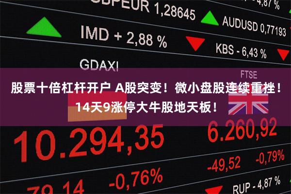 股票十倍杠杆开户 A股突变！微小盘股连续重挫！14天9涨停大牛股地天板！