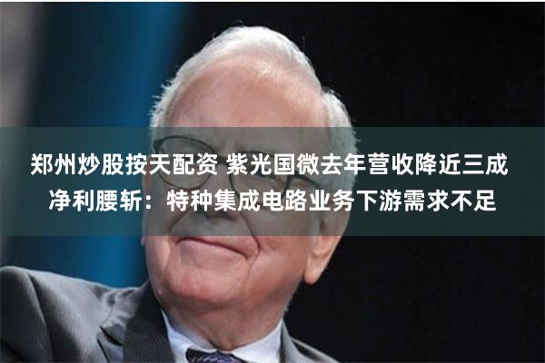 郑州炒股按天配资 紫光国微去年营收降近三成 净利腰斩：特种集成电路业务下游需求不足